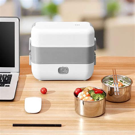 best electric lunch box heater|self heating lunch box wireless.